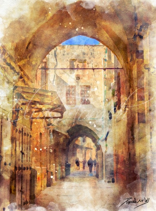 To the Umayyad Mosque-Damascus To the Umayyad Mosque-Damascus