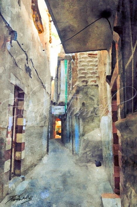 Streets in Old Damascus Streets in Old Damascus